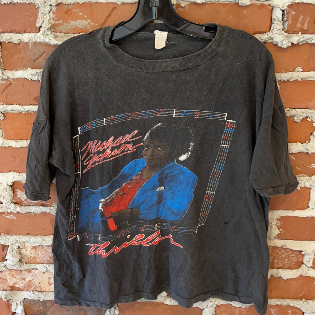Vintage Michael Jackson Thriller Concert T Shirt